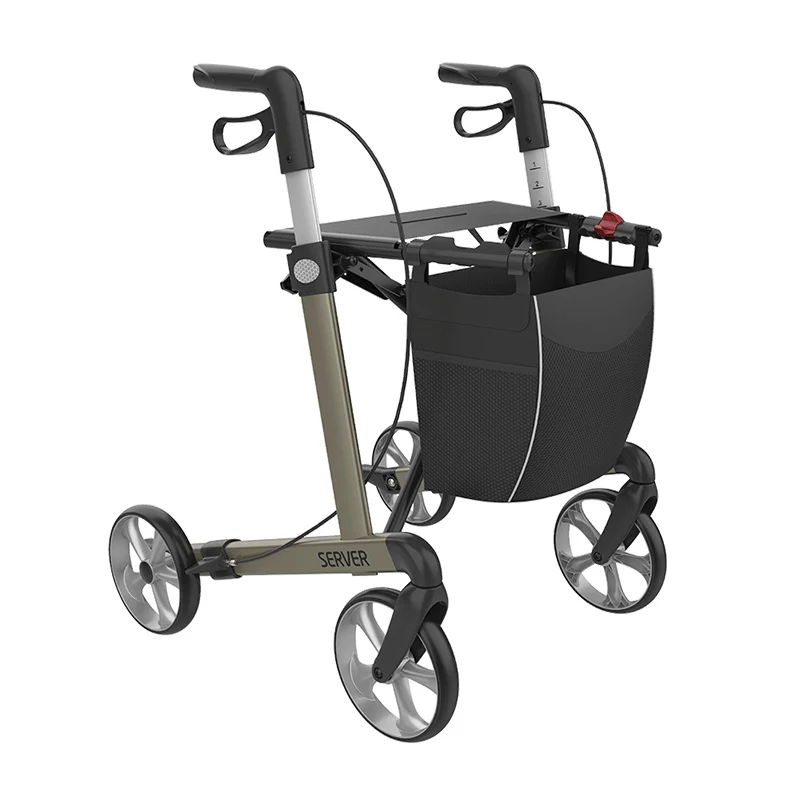 Server Rollator - Champagner