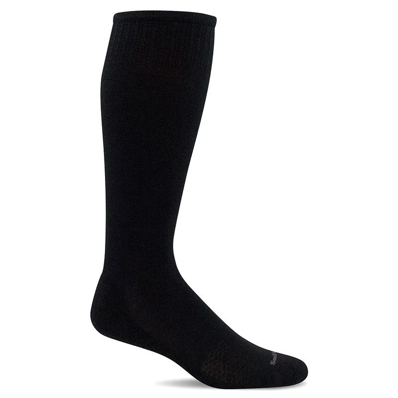 Stützstrumpf für Herren - Featherweight Black