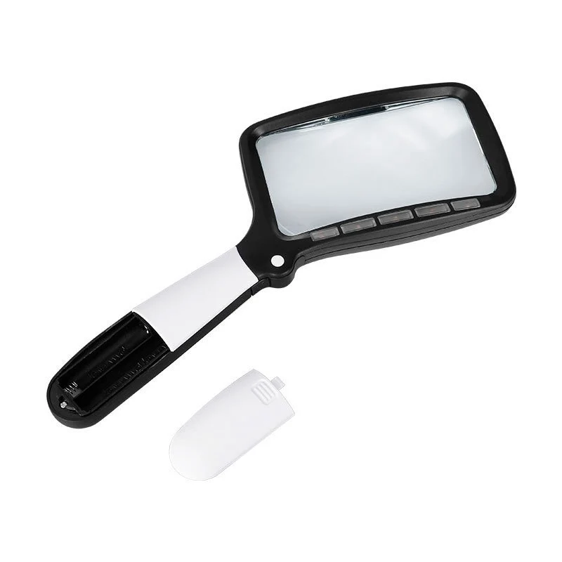 Leselupe mit LED-Licht - 3x Vergrößerung