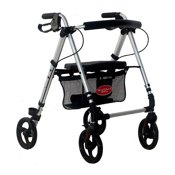Leichtgewicht Rollator - Silber