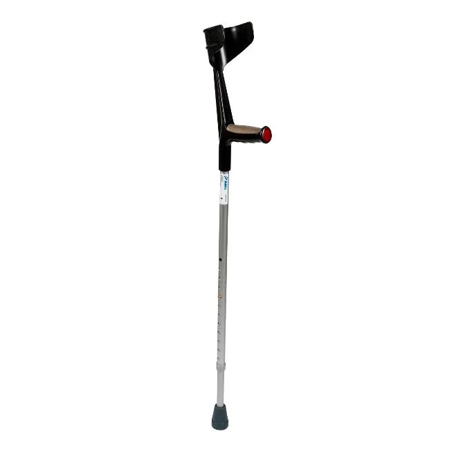 Krücke mit Softgrip – Schwarz