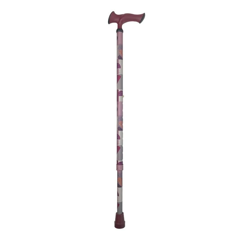 Anatomischer Stock - Rosa/Violettes Muster