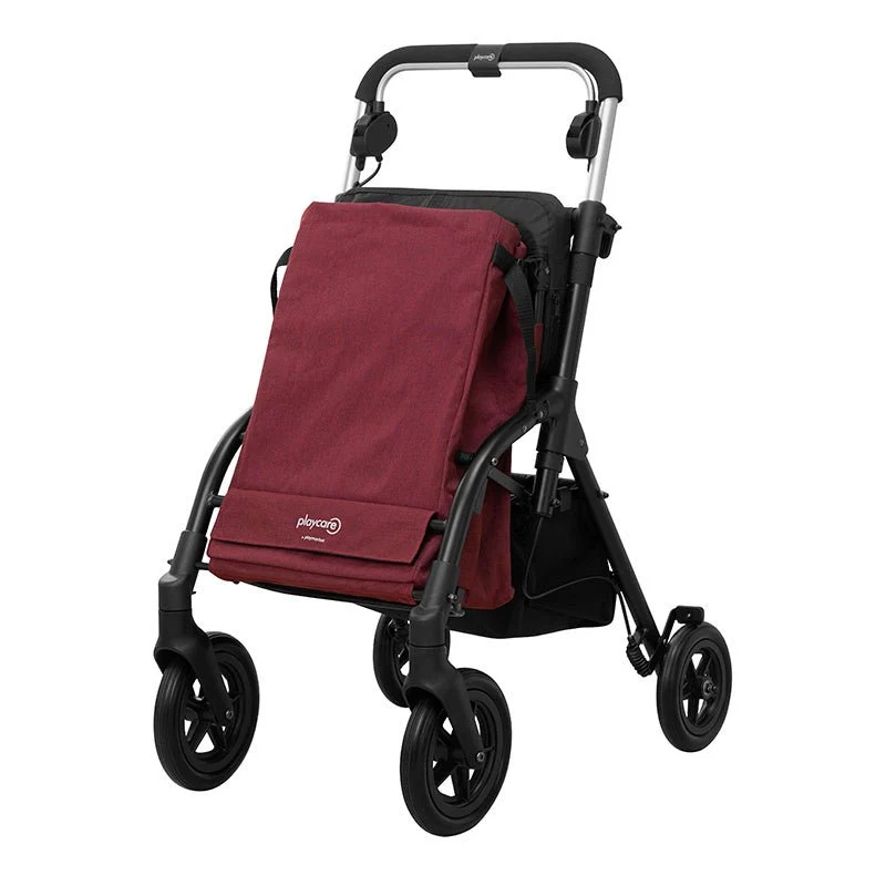 R05 Einkaufswagen mit Sitz - Bordeaux