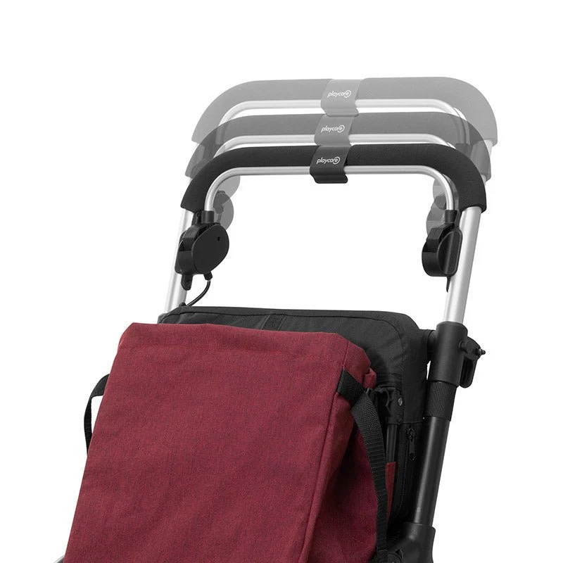 R05 Einkaufswagen mit Sitz - Bordeaux