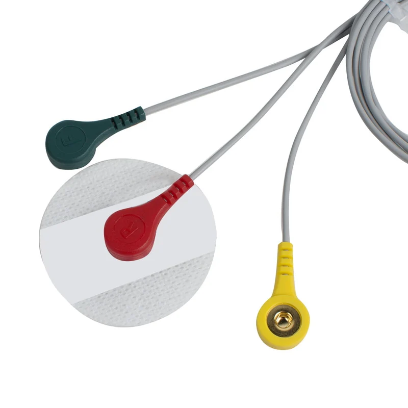 Adhesive Stickers Electrodes for Lepu Medical PC-80B Portable ECG Monitor