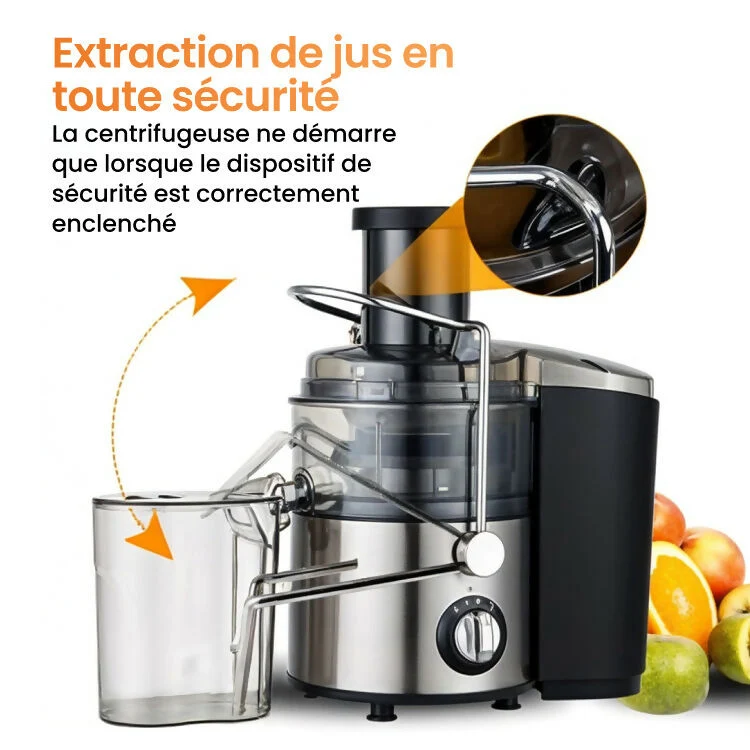 Centrifugeuse à grande ouverture et 2 vitesses