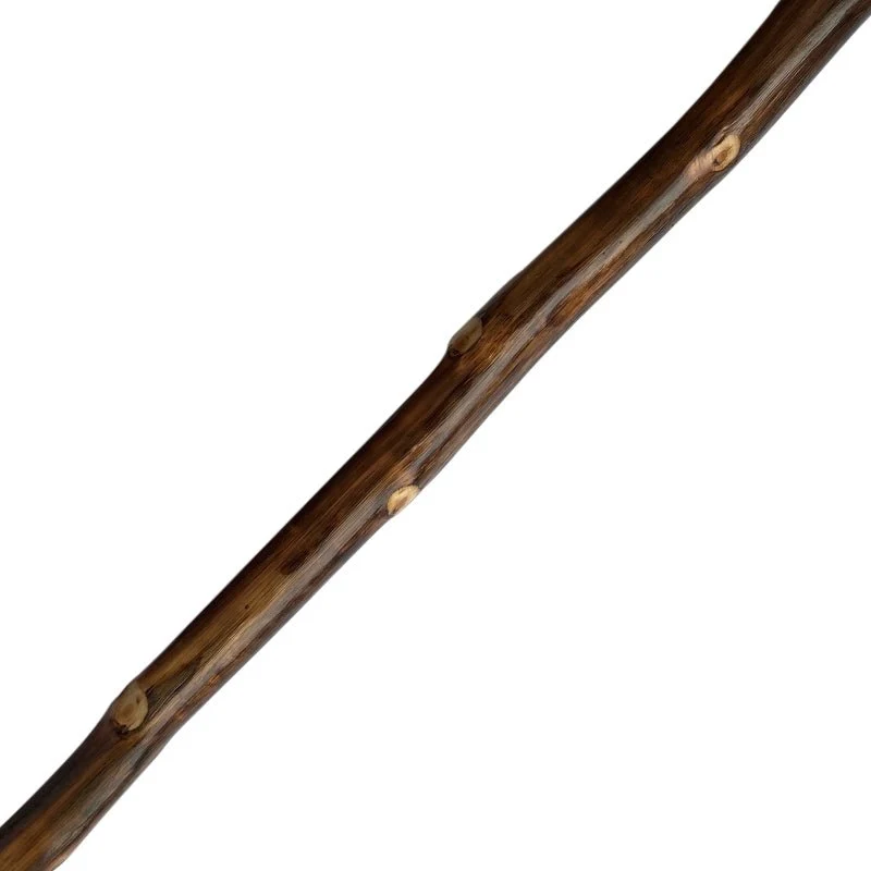 Gehstock aus Holz - Kastanienfarbe