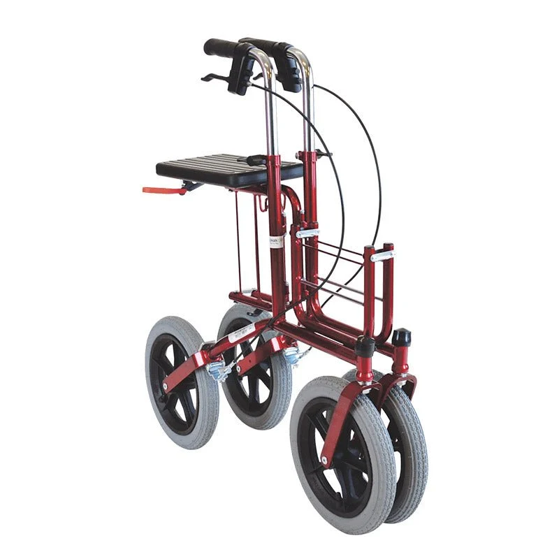 Carl Oscar Rollator – mit Komfortrollen