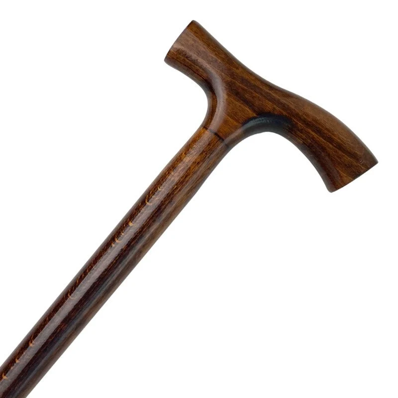 Stok aus Holz mit geradem Griff