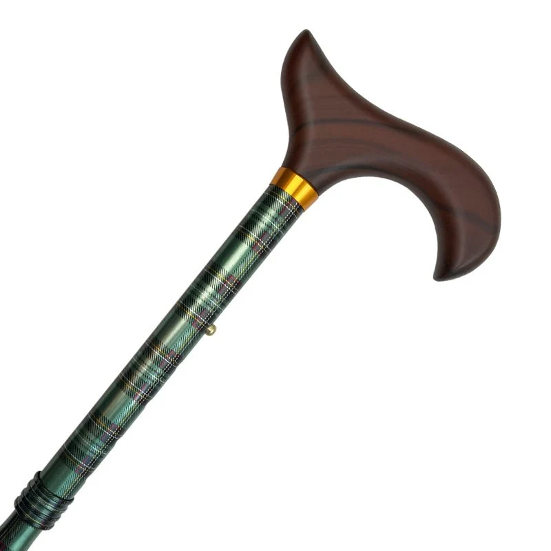 Zusammenklappbarer Stock - Schottenkaro