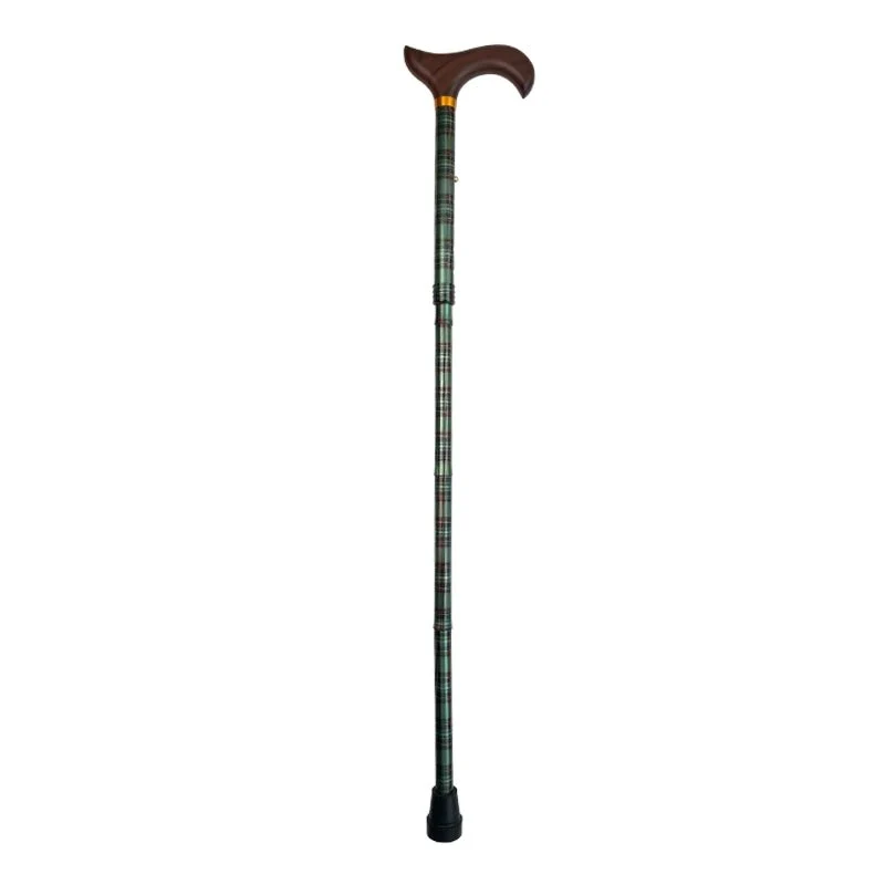 Zusammenklappbarer Stock - Schottenkaro