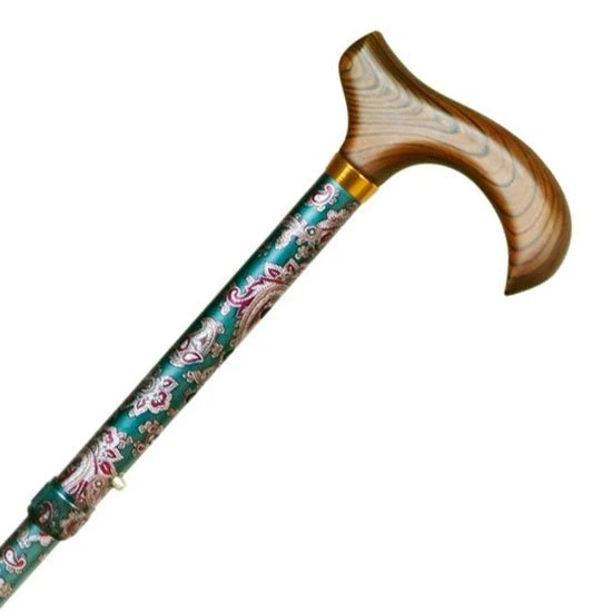 Zusammenklappbarer Stock - Paisleymuster