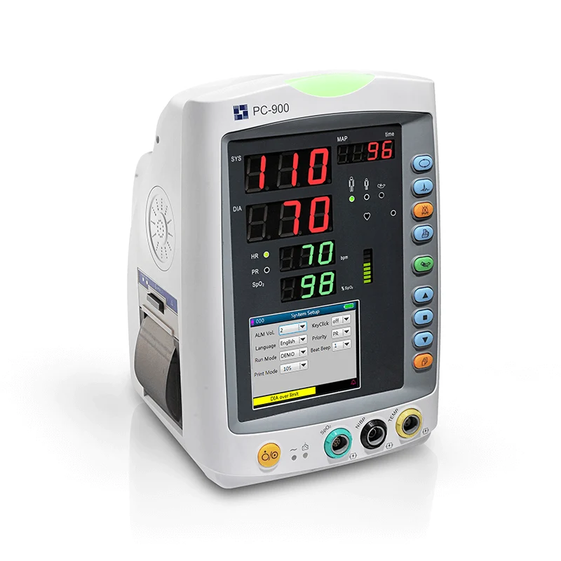 Lepu Creative Medical PC-900Pro All-in-one Vital Signs Monitor 3.5-inch Screen