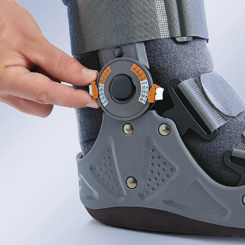Orliman EST-083 Articulated Air Walker – Pneumatic Ankle & Foot Immobilizer Brace with Adjustable Joint