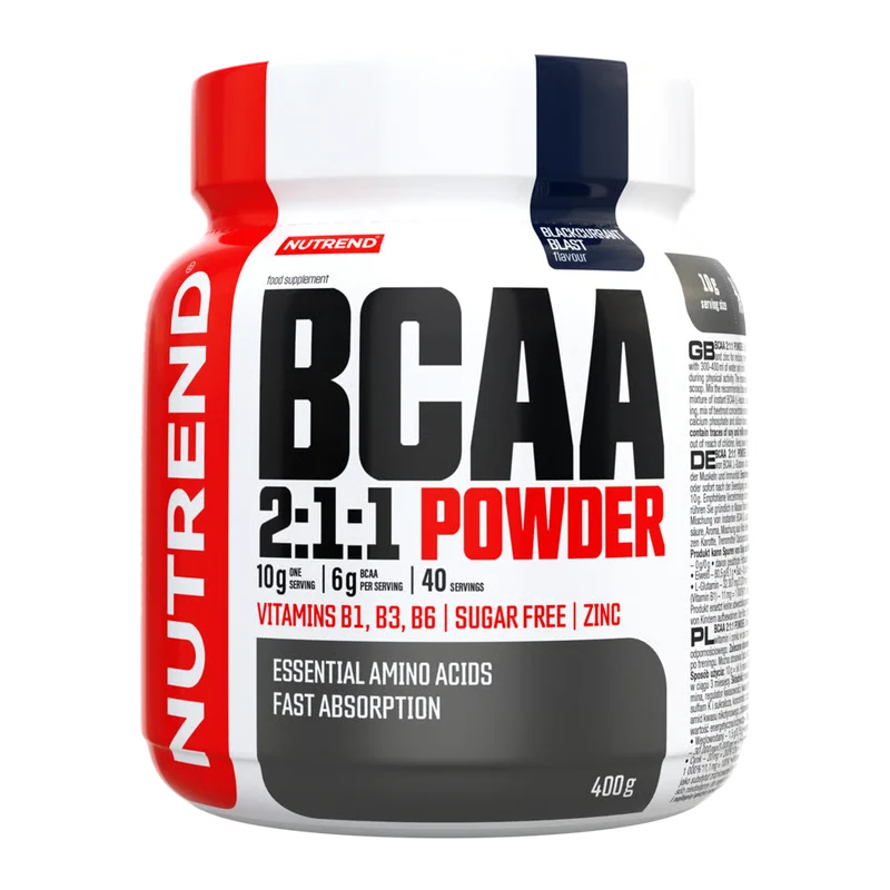 NUTREND BCAA 2:1:1 POWDER 400G BLACKCURRANT BLAST