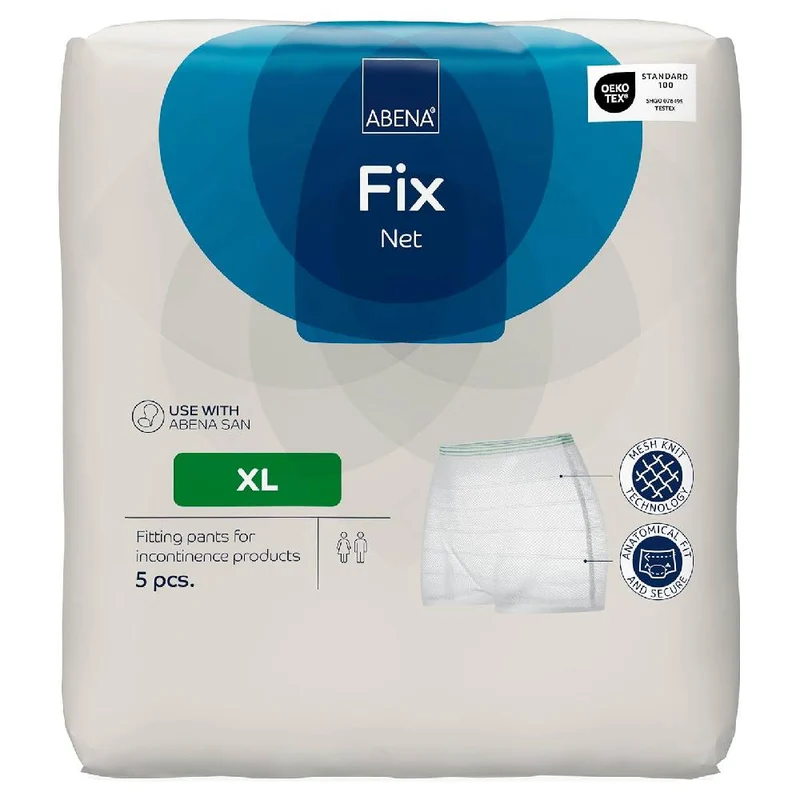 Abri-Net Green X-Large Fixation Pants – Reusable Stretch Mesh Incontinence Pants