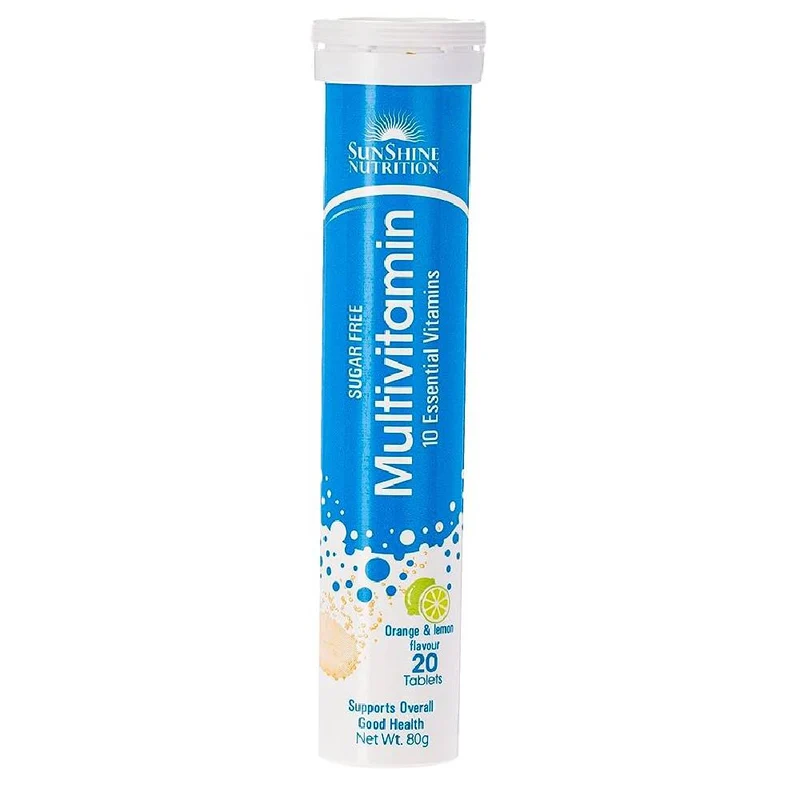 Sunshine Nutrition Multivitamin Effervescent 20 Tablets