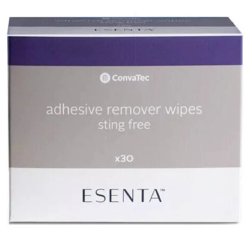 ConvaTec Esenta Sting-Free Adhesive Remover Wipes – 3mL (Pack of 30) | Ref: 423281