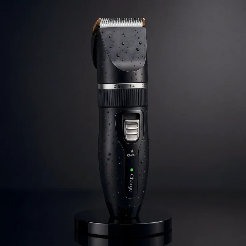 Tondeuse voor mannen / elektrisch oplaadbare baardtrimmer / ook geschikt voor honden / met geleidingskammen / 5 standen / eenvoudig te reinigen