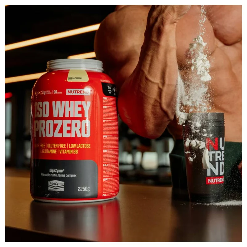 NUTREND ISO WHEY PROZERO 2250G VANILLA PUDDING