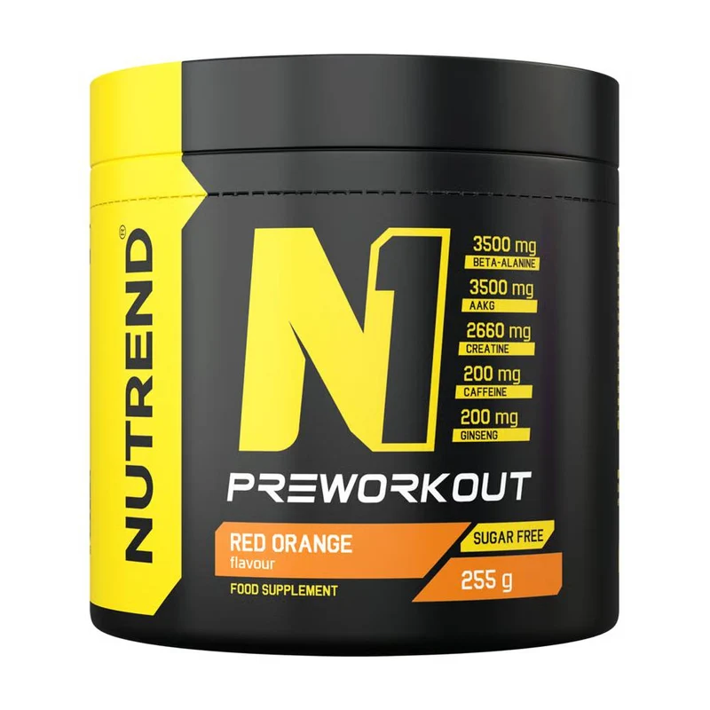 NUTREND N1 Pre-workout 255G RED ORANGE