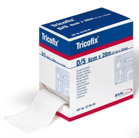 Tricofix® | Schlauchverband | Weiß | 6 cm x 20 m Rolle