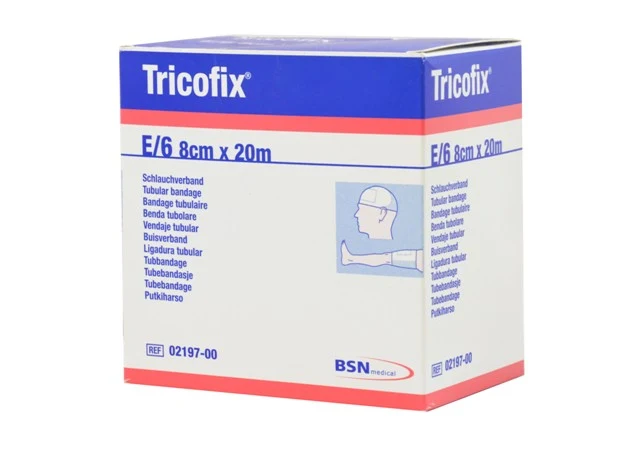 Tricofix® Schlauchverband Weiß E/6 8 cm x 20 m Rolle