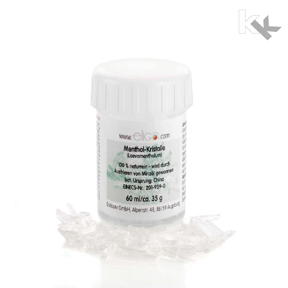 Eliga Menthol Kristalle | 100% naturrein | ca. 35 g Dose