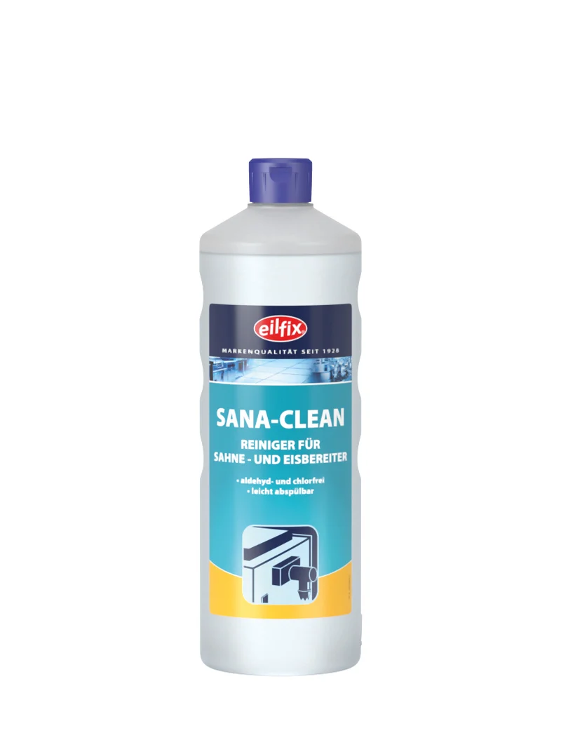 Eilfix® SANA CLEAN® | Hygienereiniger für Sahne- & Eisbereiter | 1 Liter Flasche