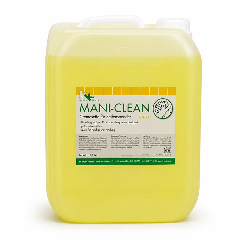 KK Mani-Clean Citro Seife | Handwaschseife | 10 Liter Kanister