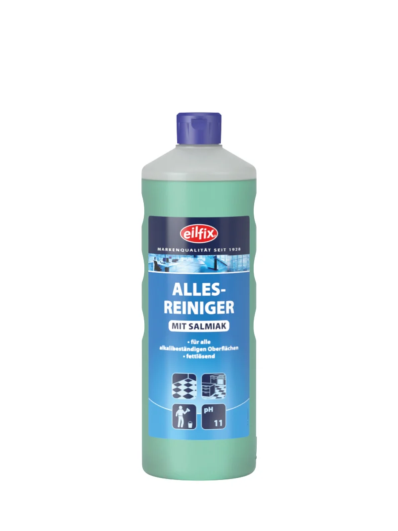 Eilfix® Allesreiniger | Mit Salmiak | 1 Liter Flasche