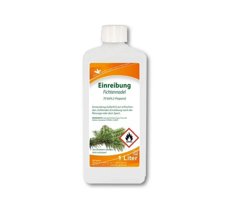 KK Einreibung Fichtennadel (70 Vol.%) 1 Liter Flasche