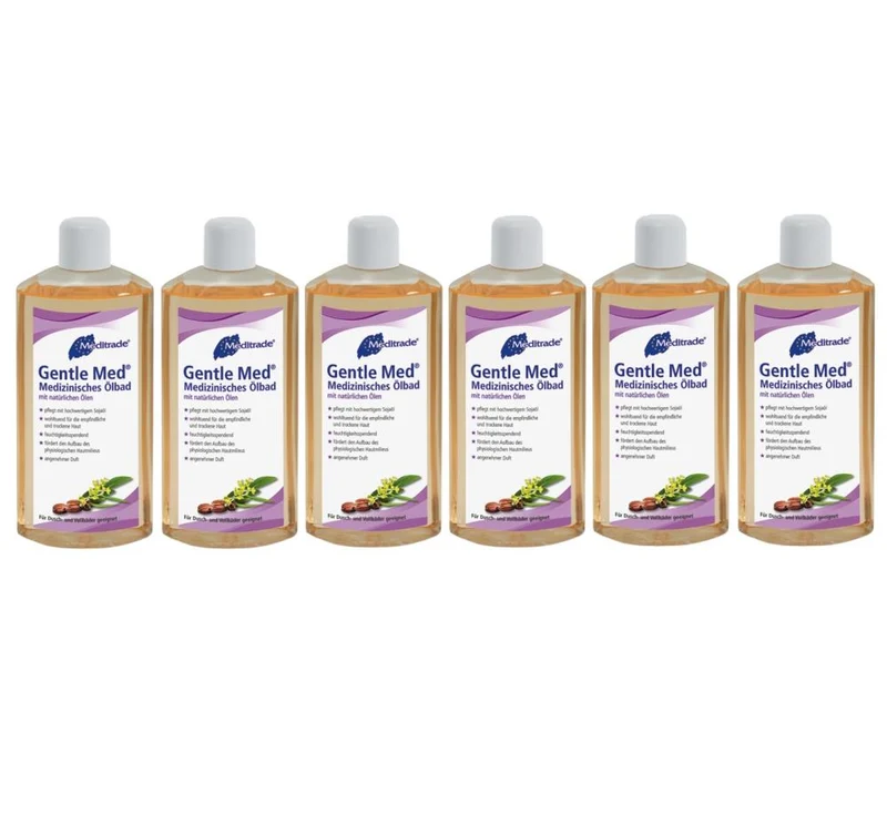 Meditrade Gentle Med® Ölbad 6 x 500 ml Flasche
