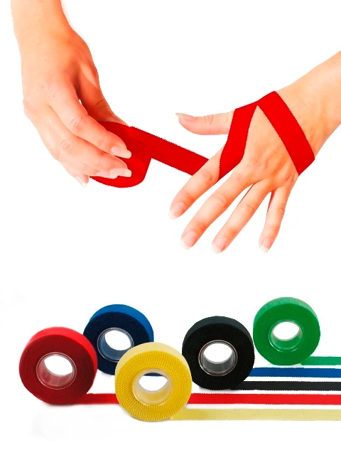 KK Sporttape 2 cm | Fingertape | verschiedene Farben | 10 m Rolle