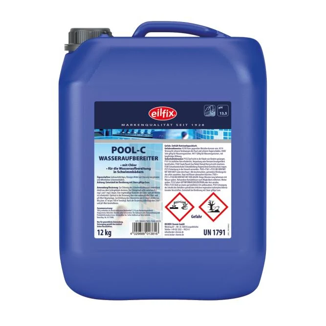 Eilfix® Pool C | Flüssiger Wasseraufbereiter | 12 kg Kanister