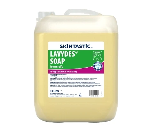 Skintastic® Lavydes | antibakterielle Cremeseife | Seife | 5 Liter Kanister