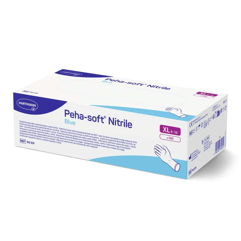 Peha-soft® Nitrile Blue Nitrilhandschuhe, puderfrei - Gr. S-XL