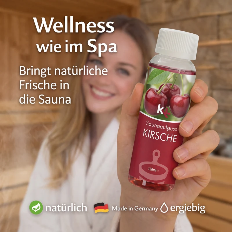 KK Saunaaufguss Set Altes Land | Saunakonzentrat | 4 x 100 ml/Flasche