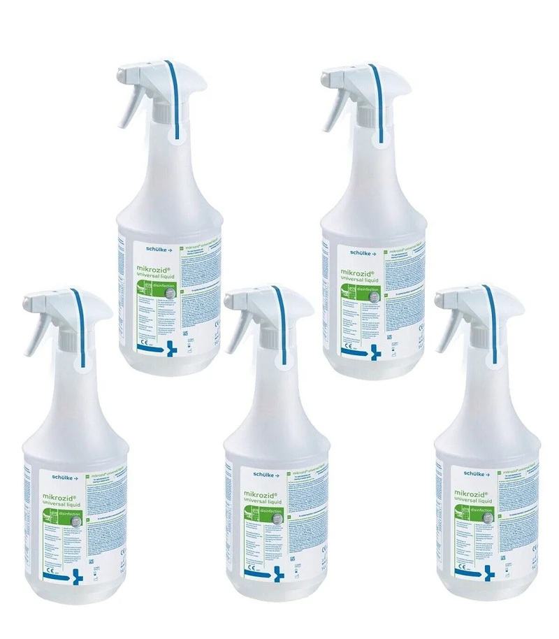 5 x 1 Liter Mikrozid universal Liquid