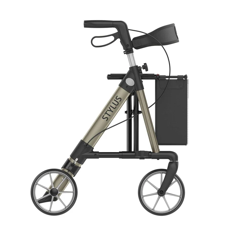 Rehasense Stylus L – Leichtgewichtrollator inkl. Rückengurt | 6,5 kg, Gr. 150-200 cm (HMV: 10.50.04.1255)