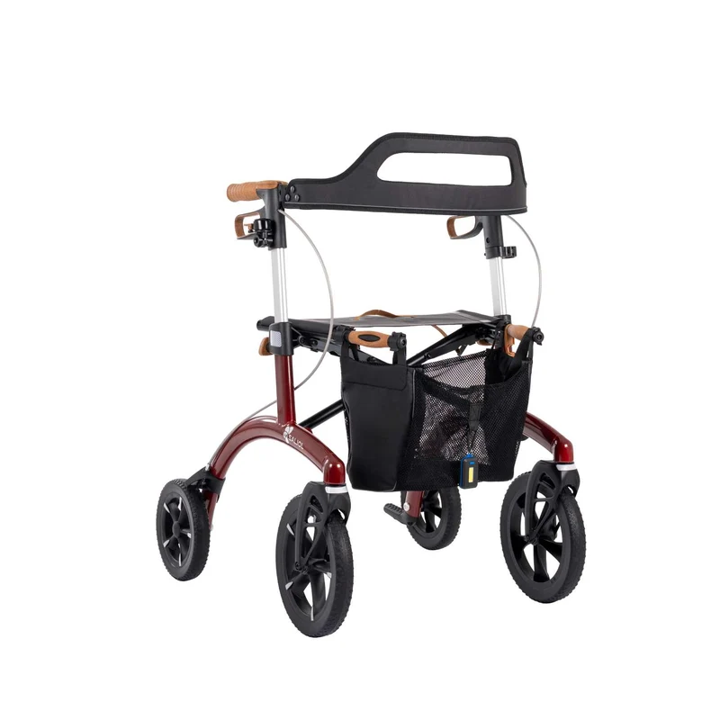 Saljol Allround Rollator AR54 Leichtgewicht mit Vollausstattung - (HMV: 10.50.04.1261) / Sitzhöhe 54 cm