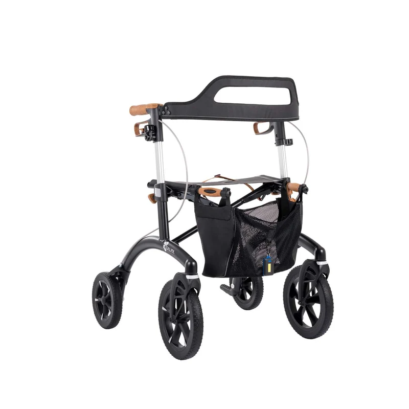 Saljol Allround Rollator AR54 Leichtgewicht mit Vollausstattung - (HMV: 10.50.04.1261) / Sitzhöhe 54 cm