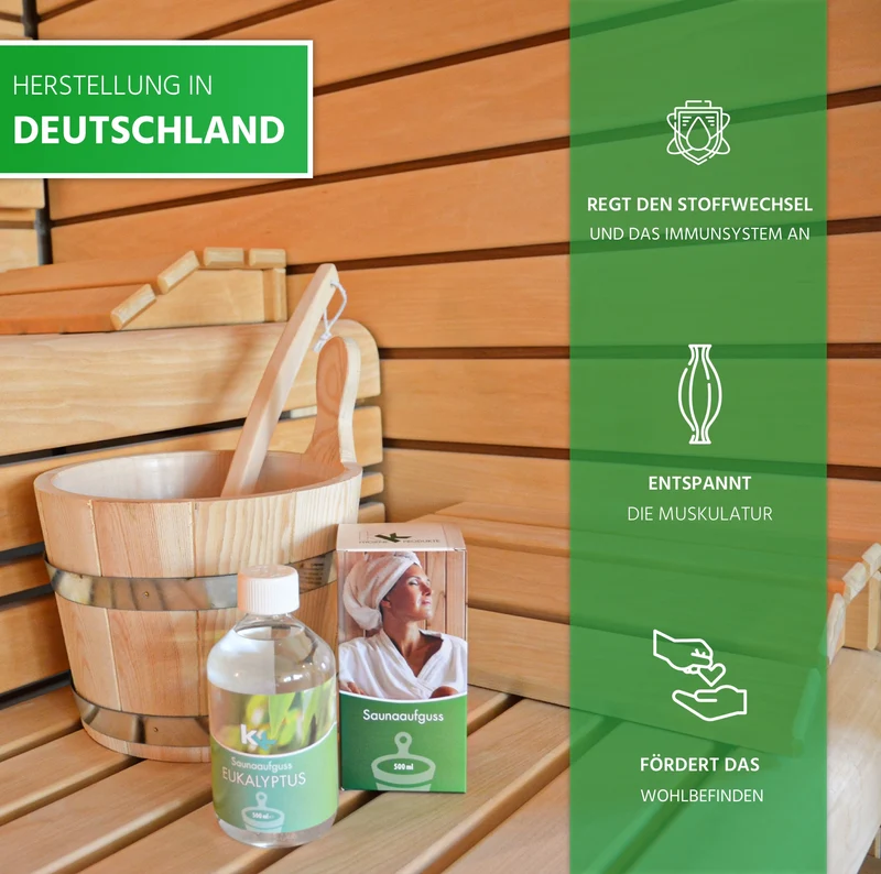 KK Saunaaufguss Konzentrat Premium verschiedene Duftsorten 500 ml Flasche