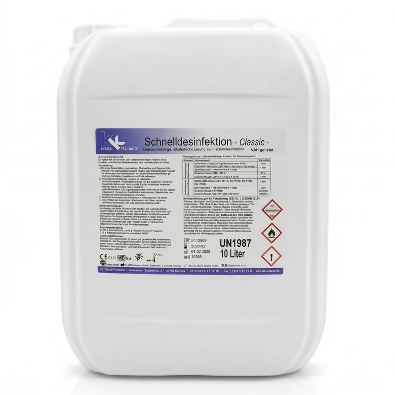 KK Schnelldesinfektion für Oberflächen 10 Liter Kanister