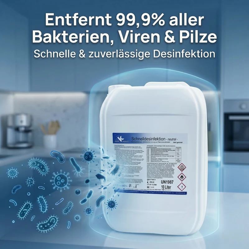 KK Schnelldesinfektion für Oberflächen 10 Liter Kanister
