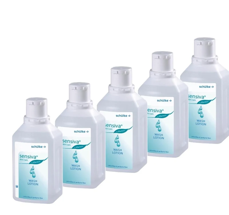 Schülke sensiva® wash lotion | Waschlotion | 5 x 500 ml Flasche