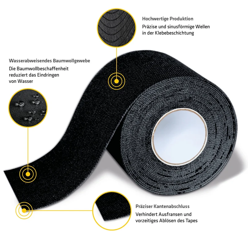 K-Active Tape Classic 50 mm x 5 m Singlebox ves. Farben