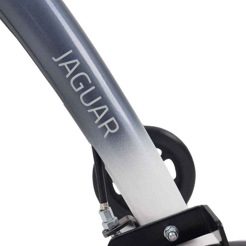 Mobilex Jaguar Indoor Rollator, blaugrau/weiß mit Tablett & Tasche - für die Wohnung