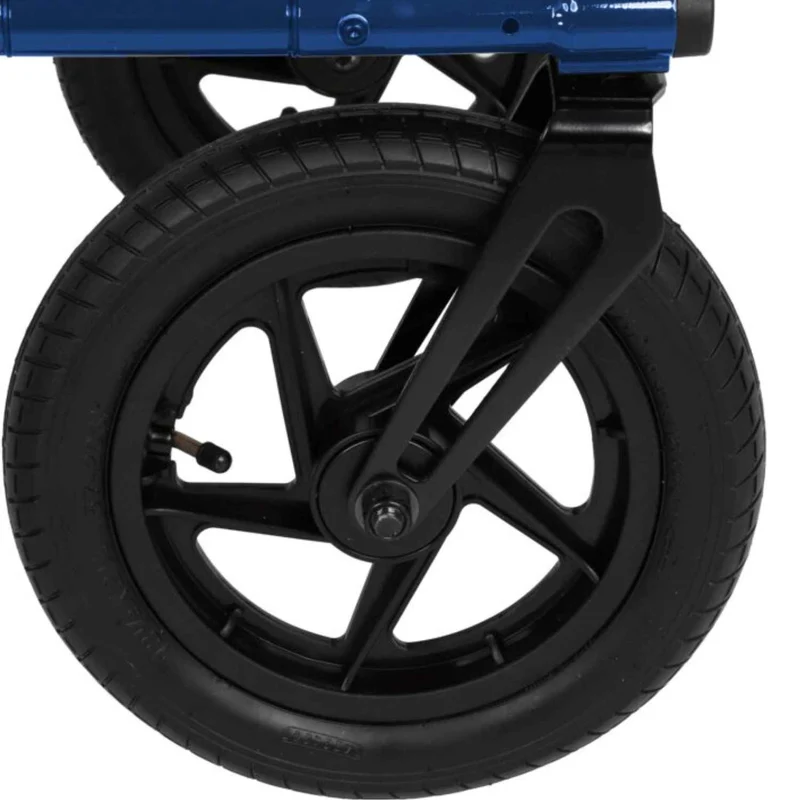 Drive Medical Torro Outdoor-Rollator – Capriblau, PU- oder Luftbereifung, geländetauglich