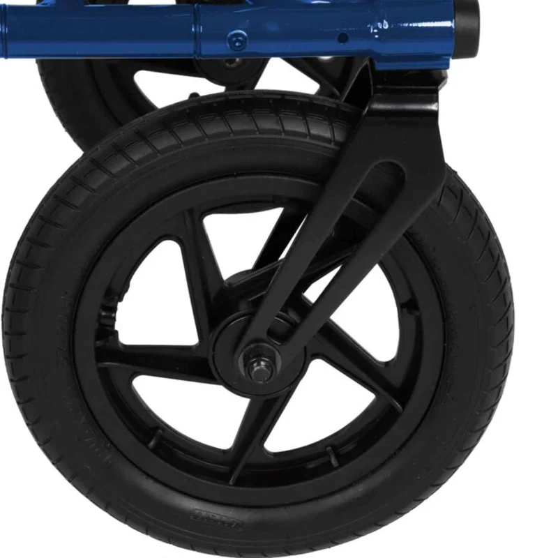 Drive Medical Torro Outdoor-Rollator – Capriblau, PU- oder Luftbereifung, geländetauglich